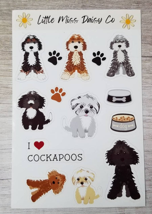 Cockapoo Stickers