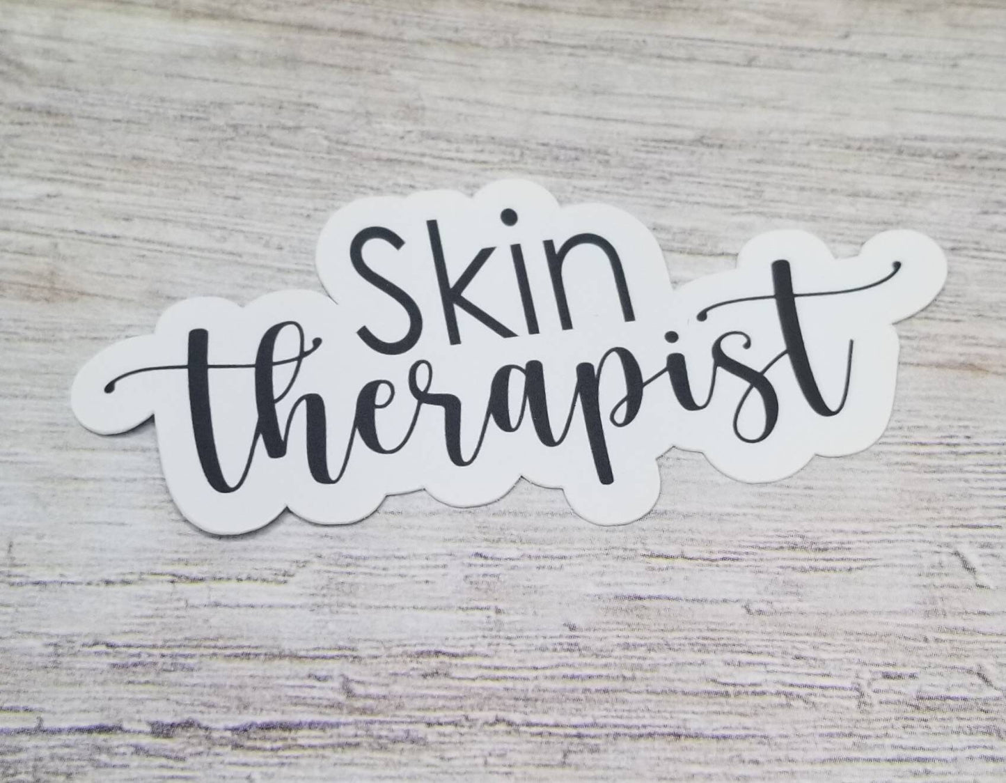 Skin therapist sticker