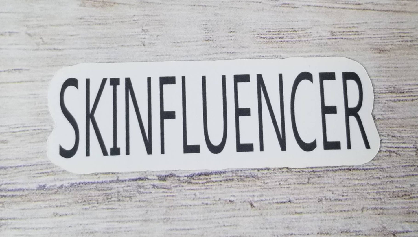 Skinfluencer Sticker