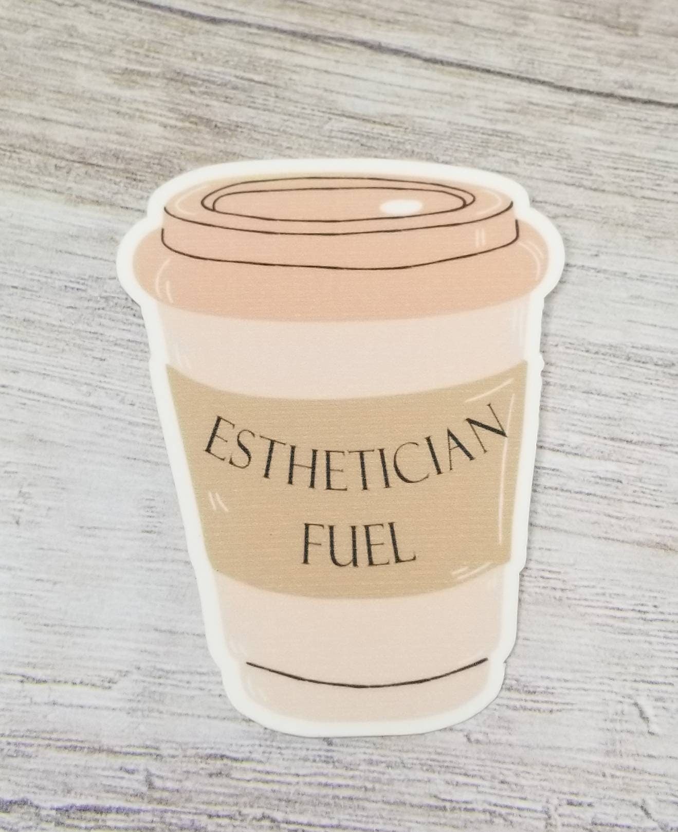 Esthetician Fuel Sticker