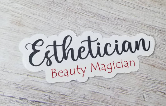 Esthetician Beauty Magician Sticker