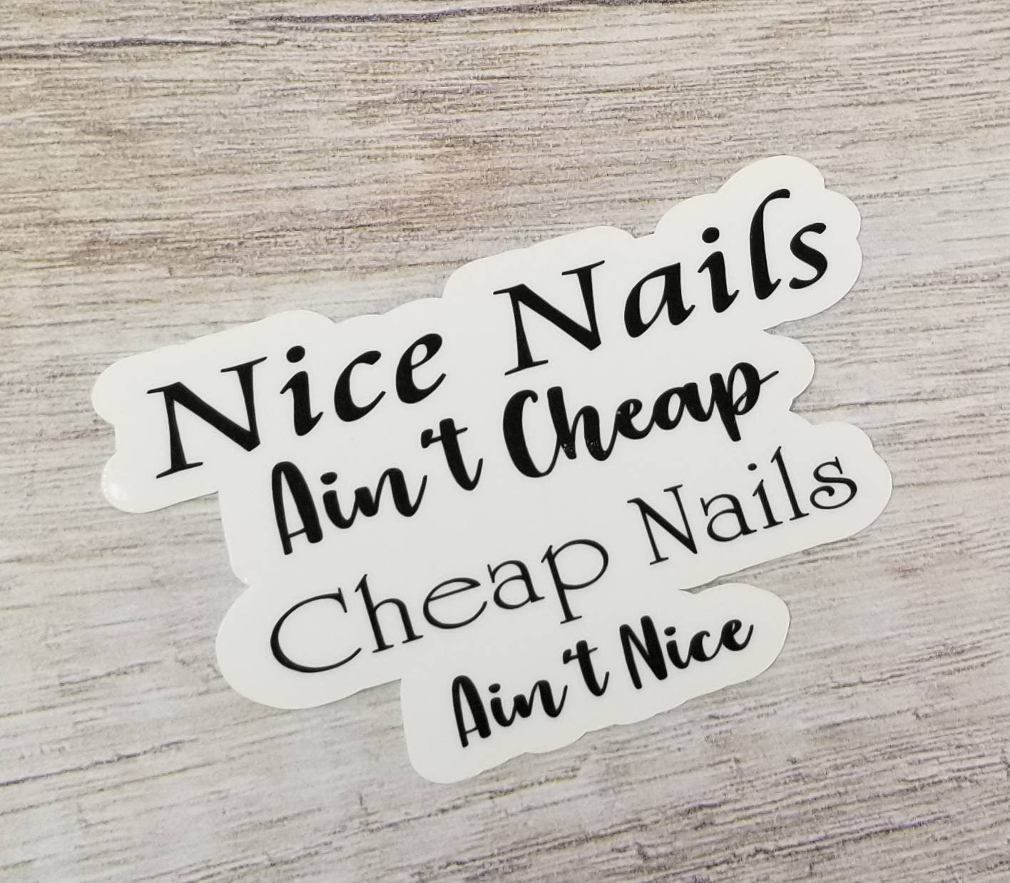 Nail Tech Sticker