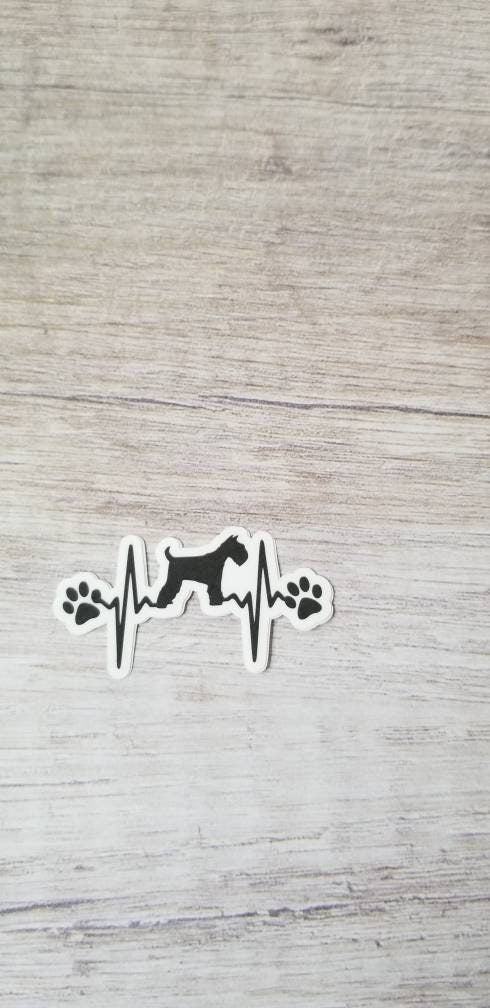 Schnauzer heartbeat sticket