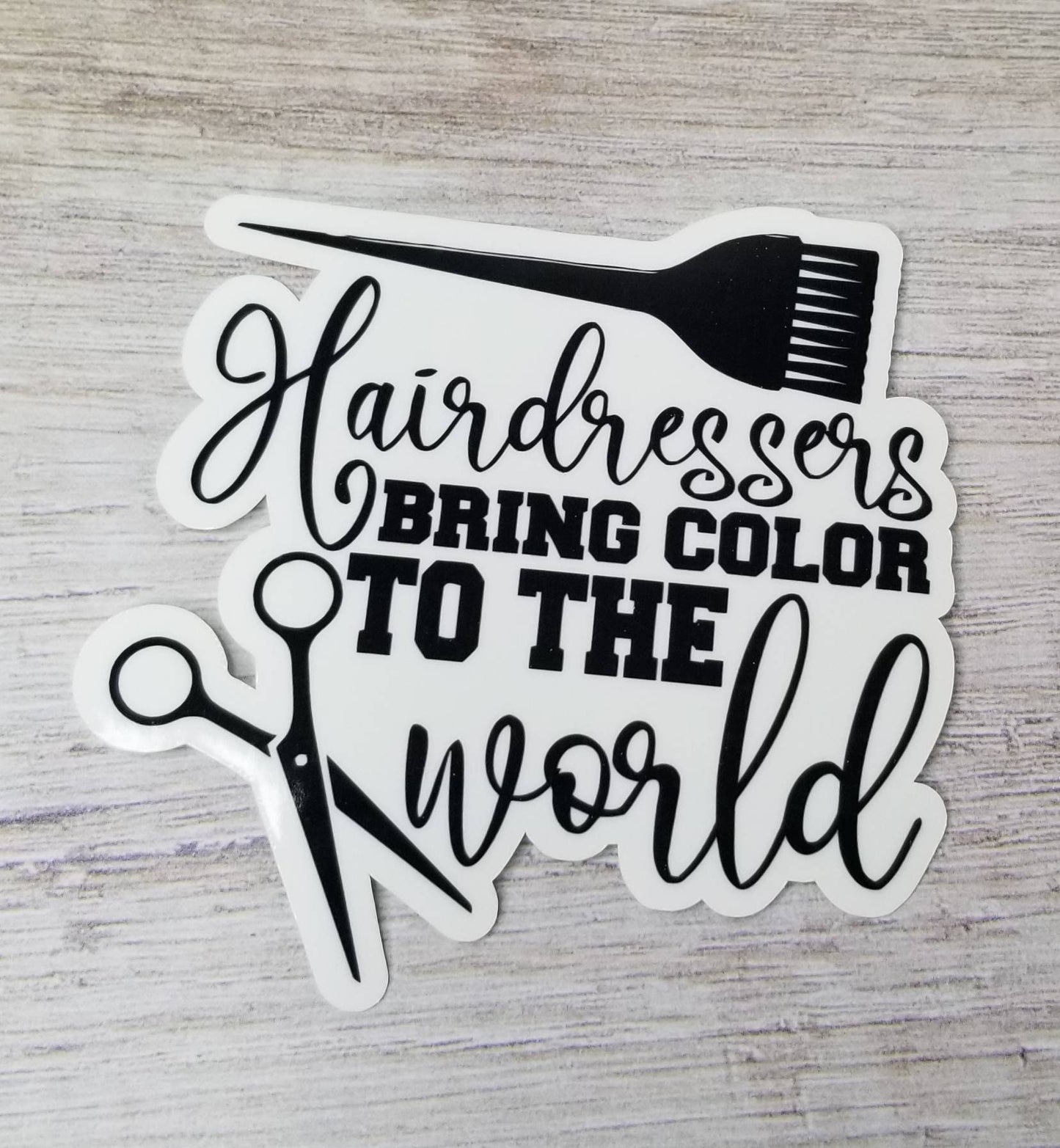 Hair Dresser Sticker