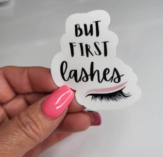 Lash sticker