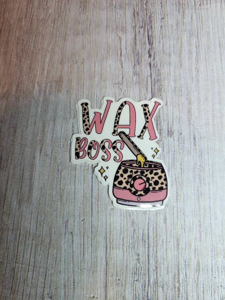 Wax boss sticker