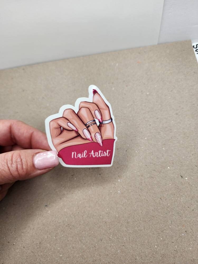 Nail artist sticker