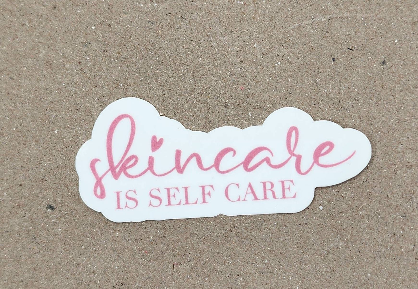 Skincare self care sticker