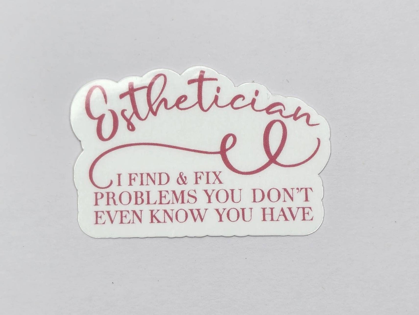 Esthetician Sticker