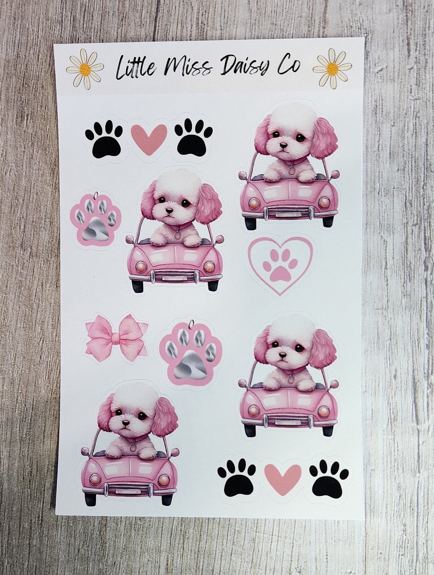 Cockapoo Sticker Sheet