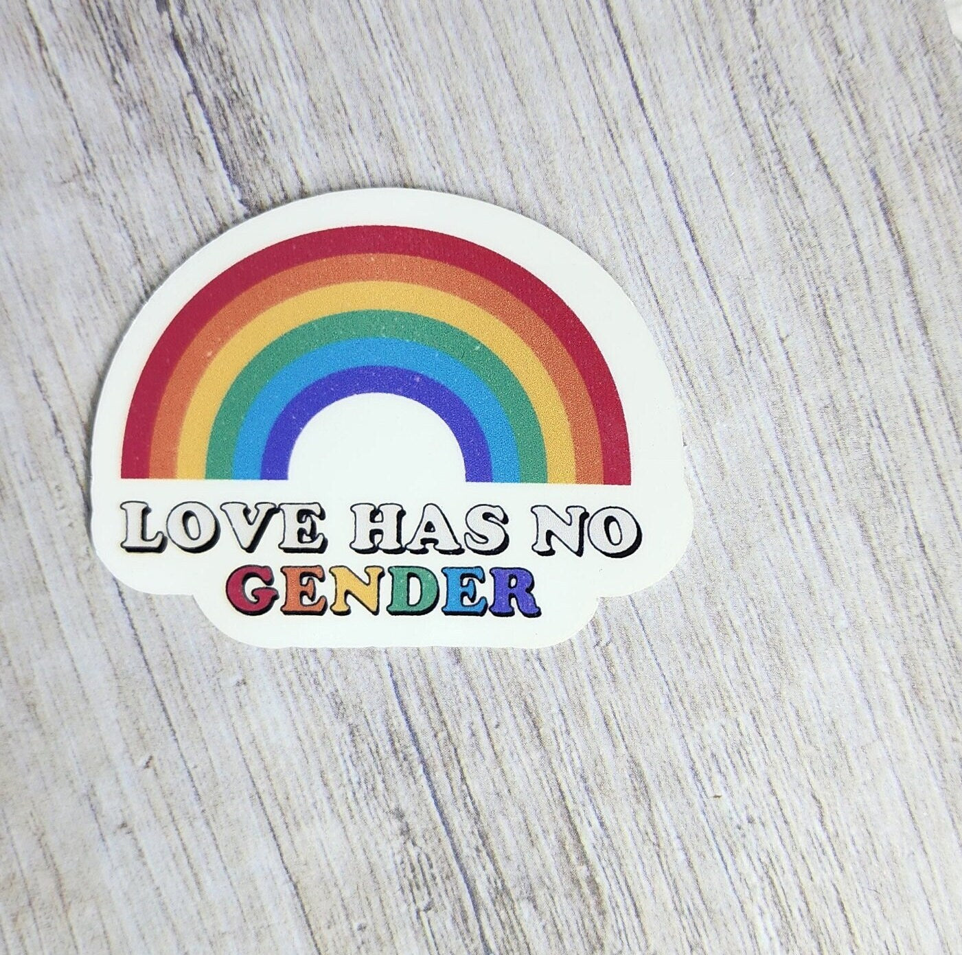 Rainbow sticker