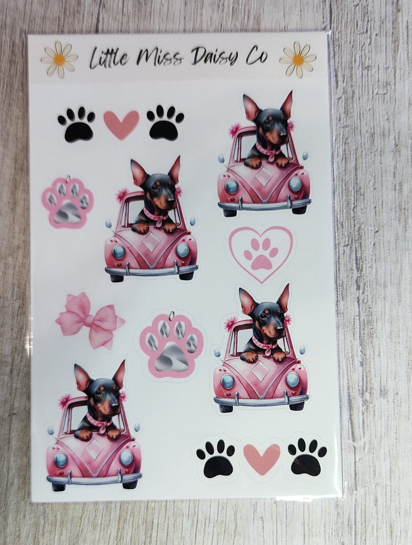 Dobbie/Min Pincher Sticker Sheet