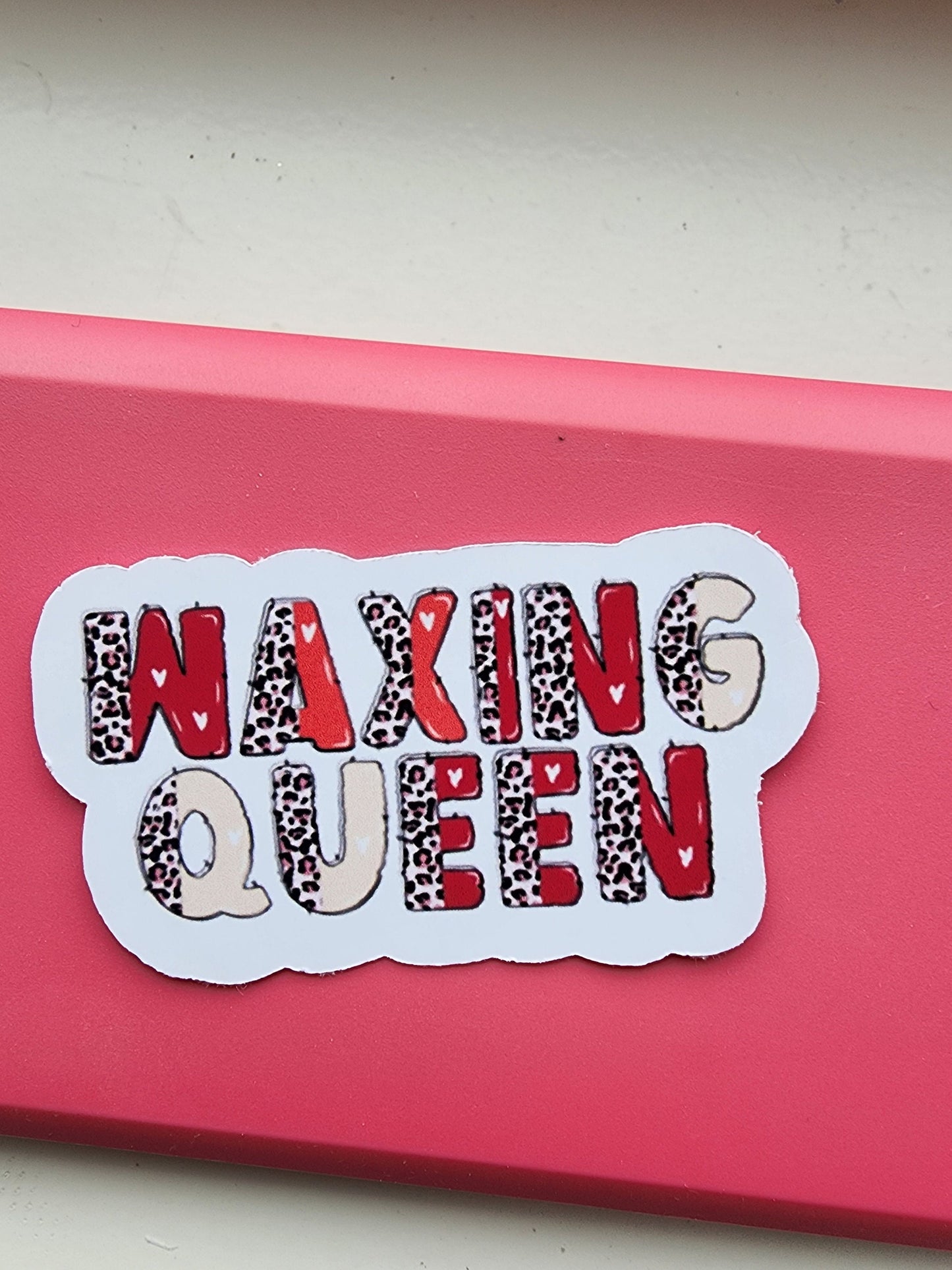 Waxing Queen sticker