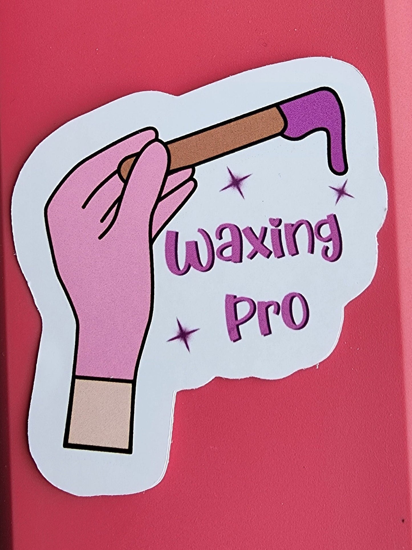 Waxing Pro sticker