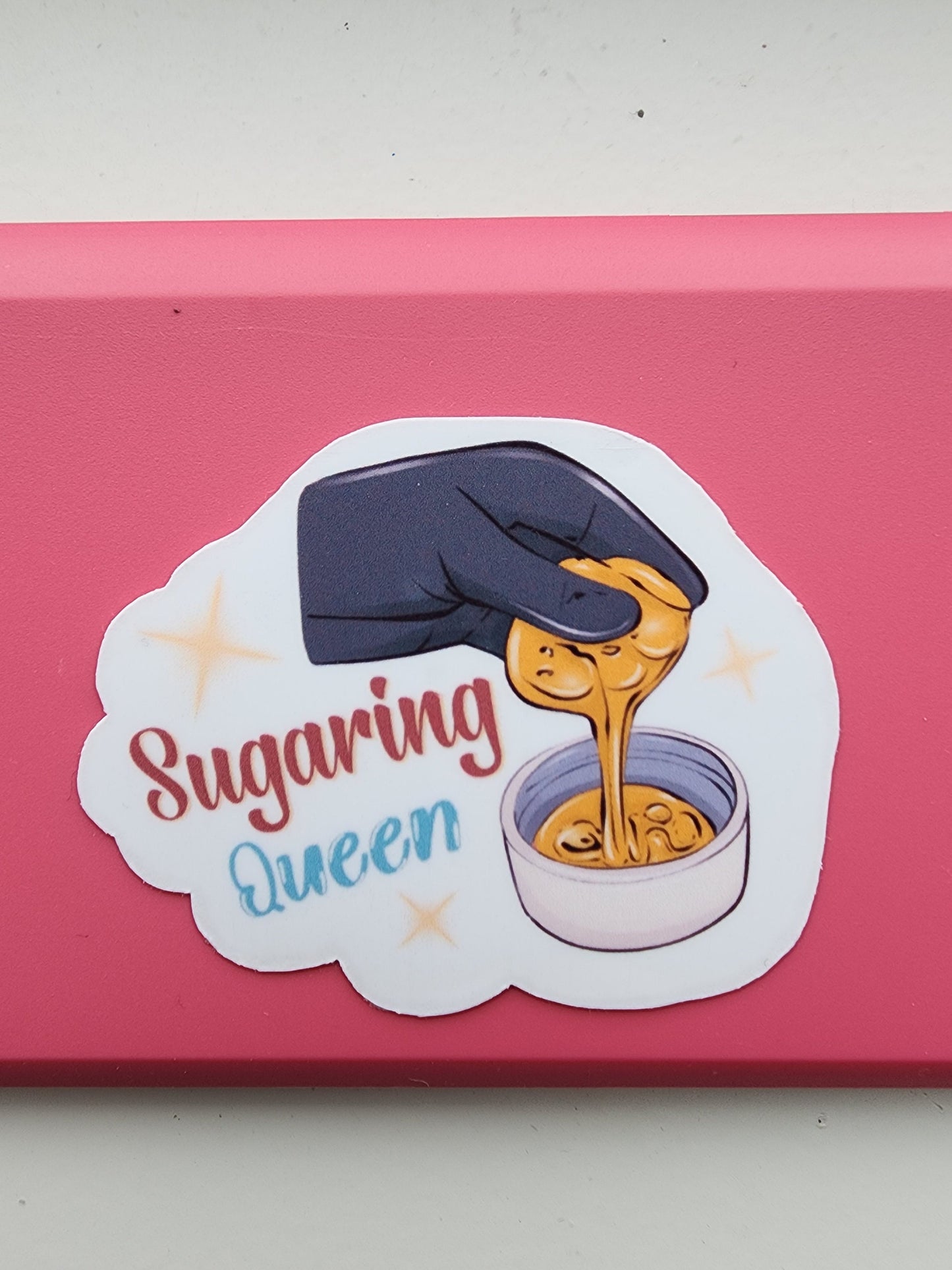 Sugaring Queen sticker