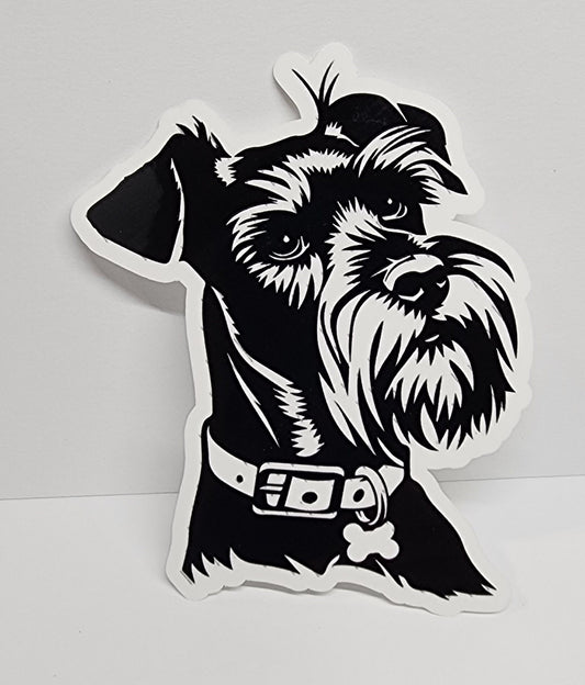 Schnauzer sticker